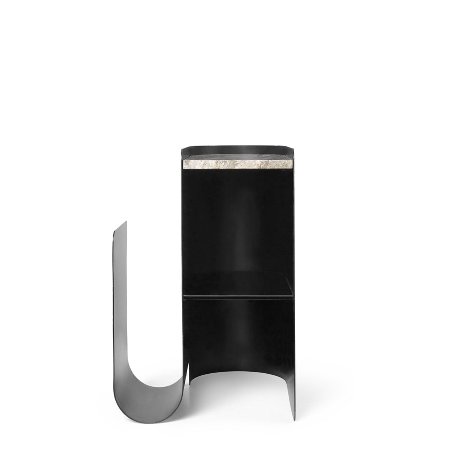 Vault Side Table - Black