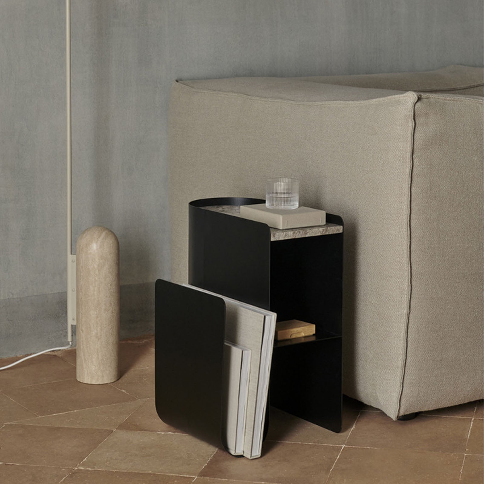 Vault Side Table - Black