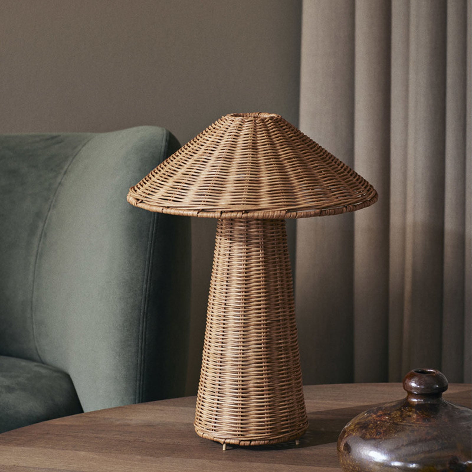 Dou Table Lamp - Natural