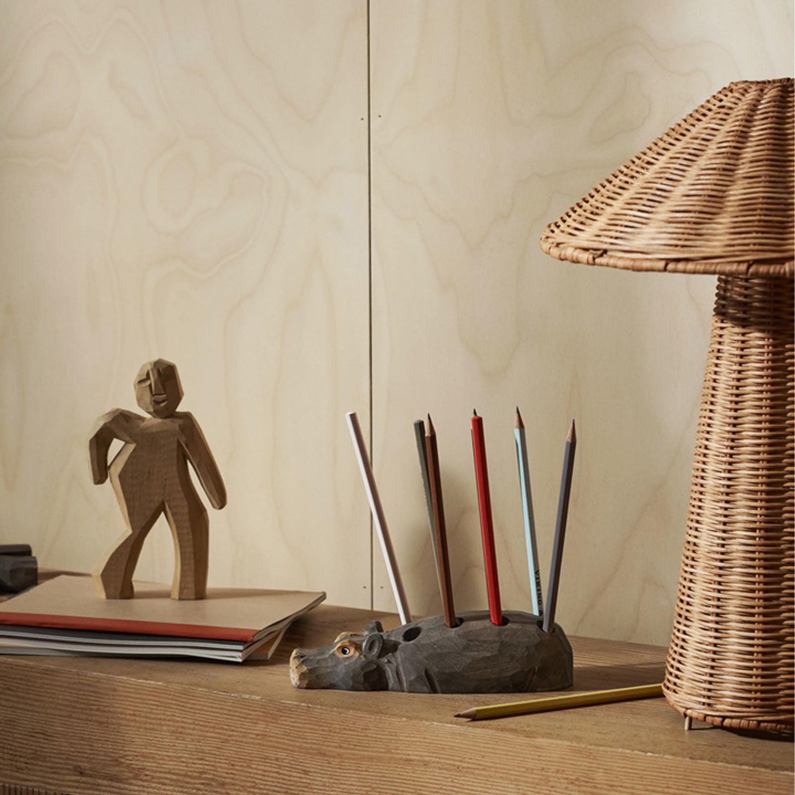 Dou Table Lamp - Natural