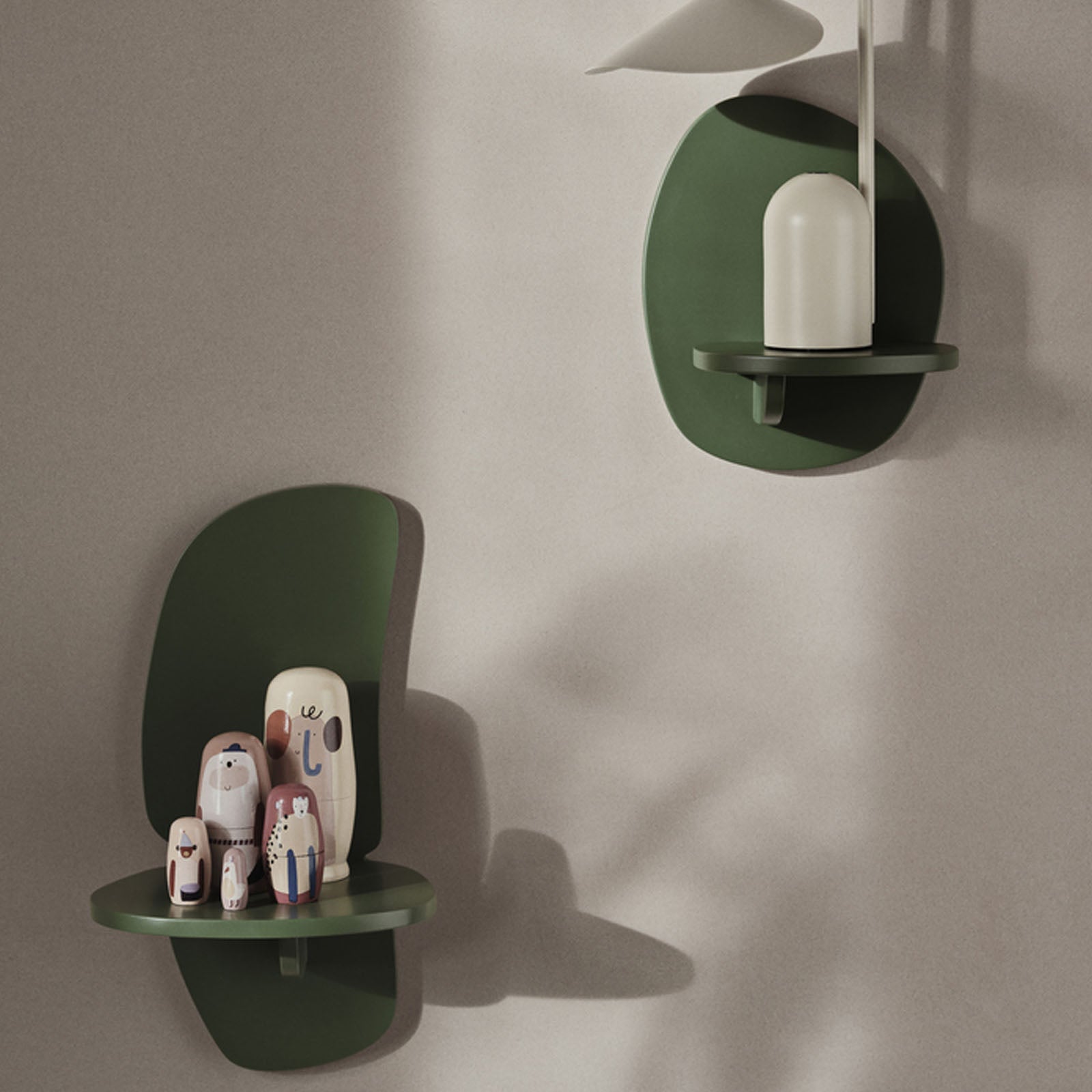 Pilu Shelf 25cm - Verdant Green