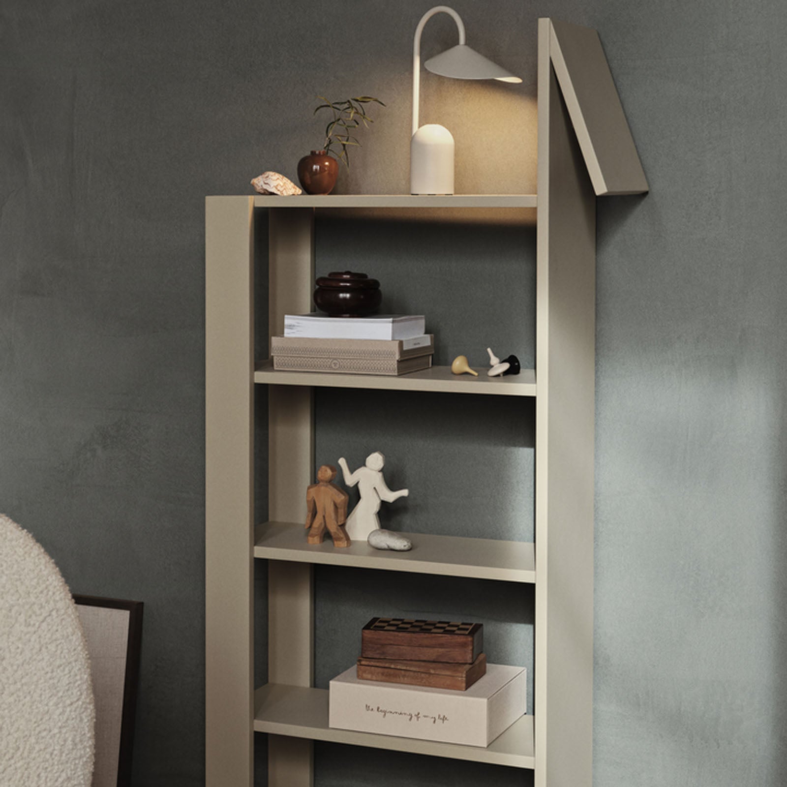 Giraffe Bookcase - Cashmere