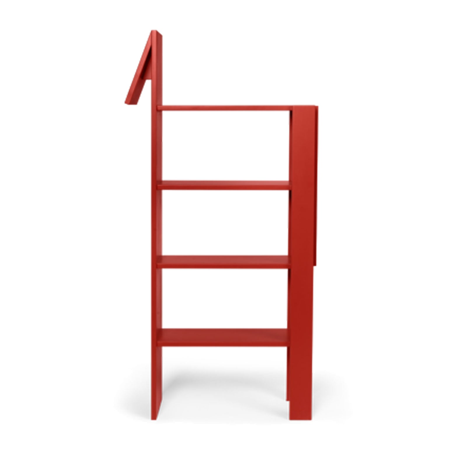 Giraffe Bookcase - Poppy Red