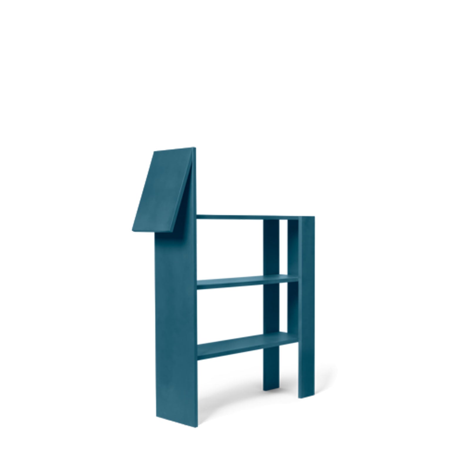 Horse Bookcase - Dark Blue