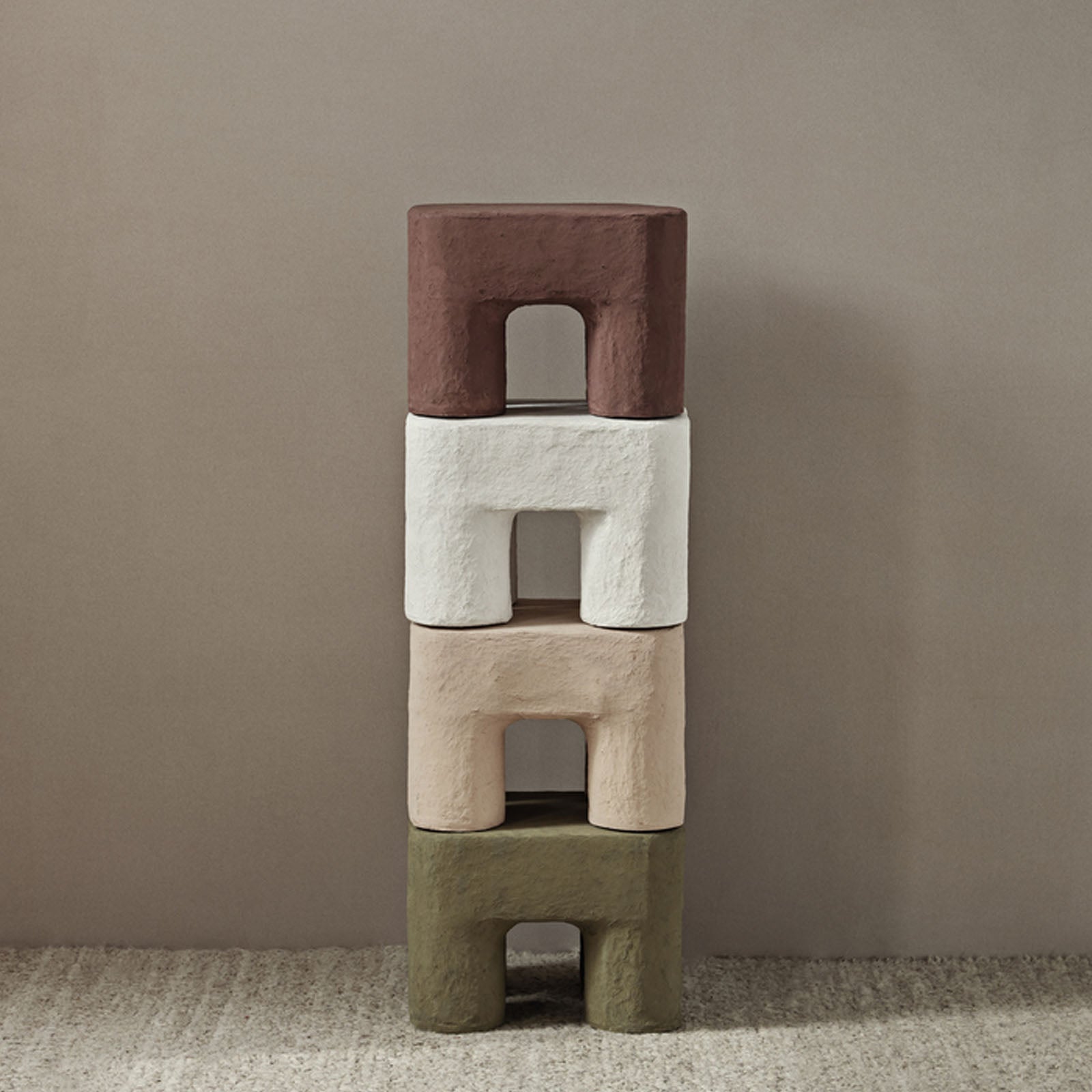 Podo Stool - Khaki