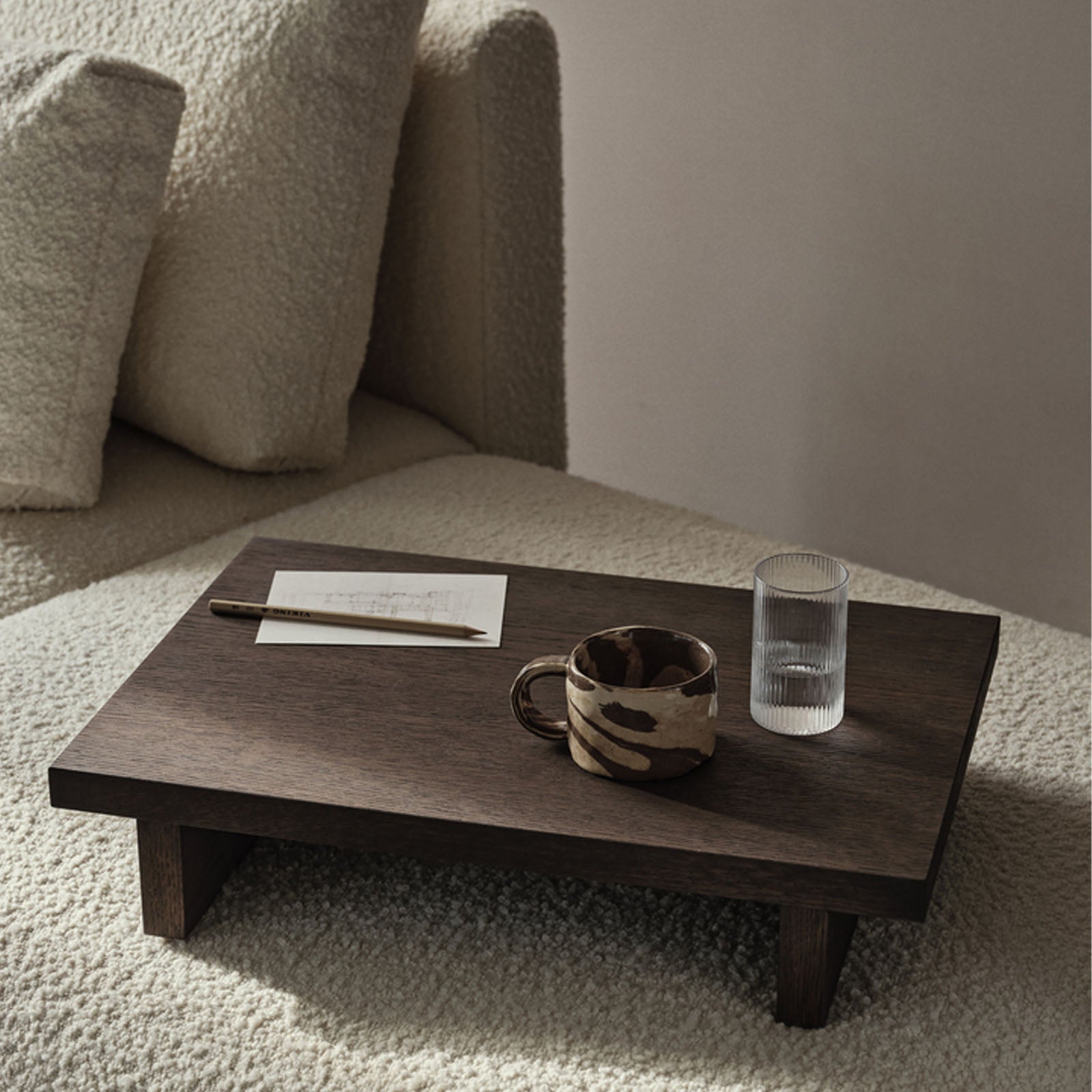 Kona Low Table - Dark Stained