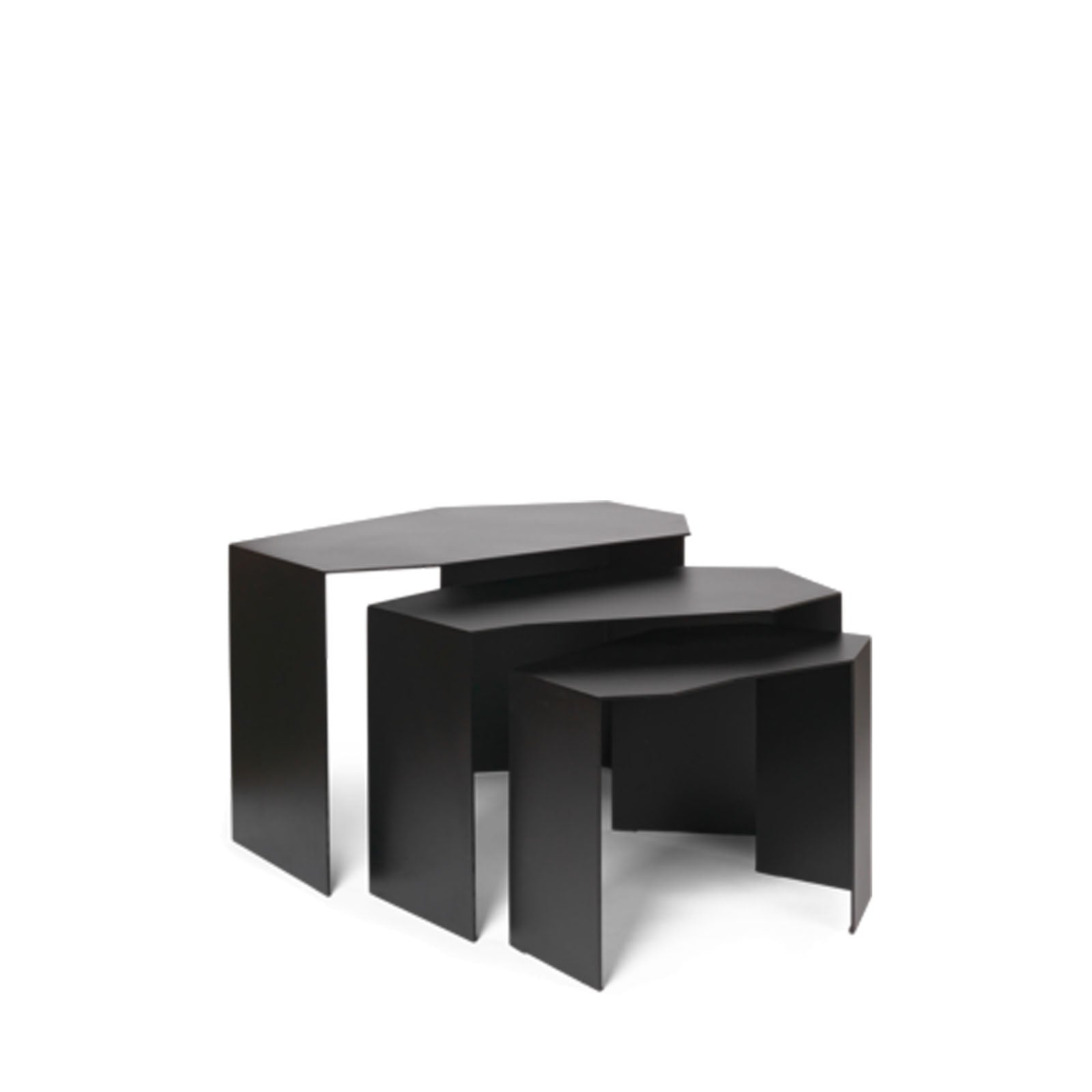 Shard Cluster Tables - Set of 3 - Black