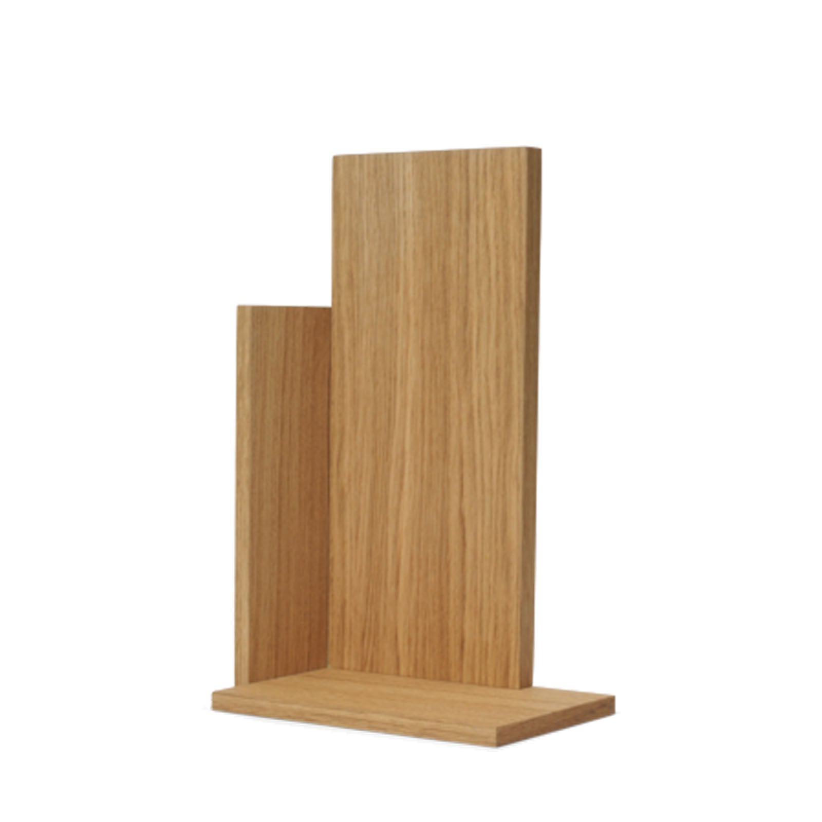 Stagger Shelf - Tall - Oiled Oak