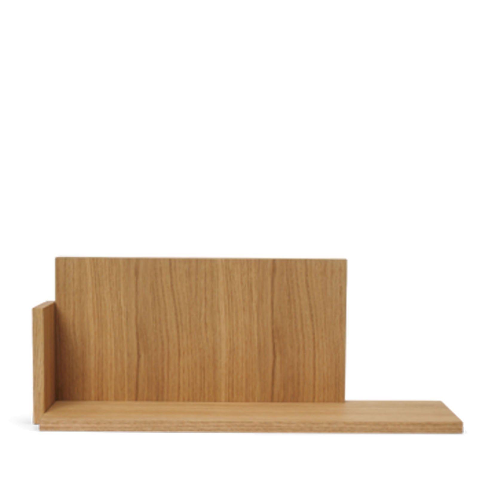 Stagger Shelf - Low - Oiled Oak