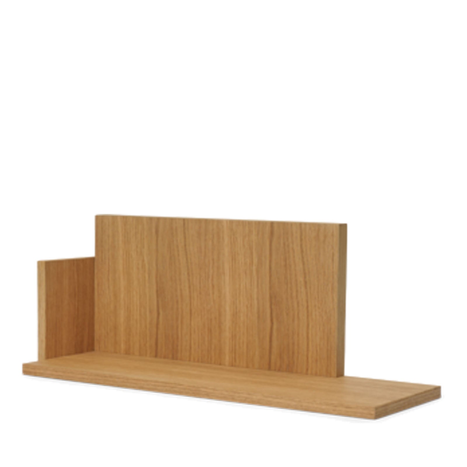 Stagger Shelf - Low - Oiled Oak