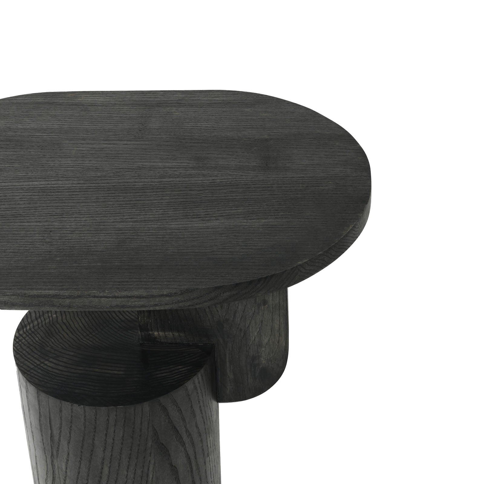 Insert Side Table - Black Stained