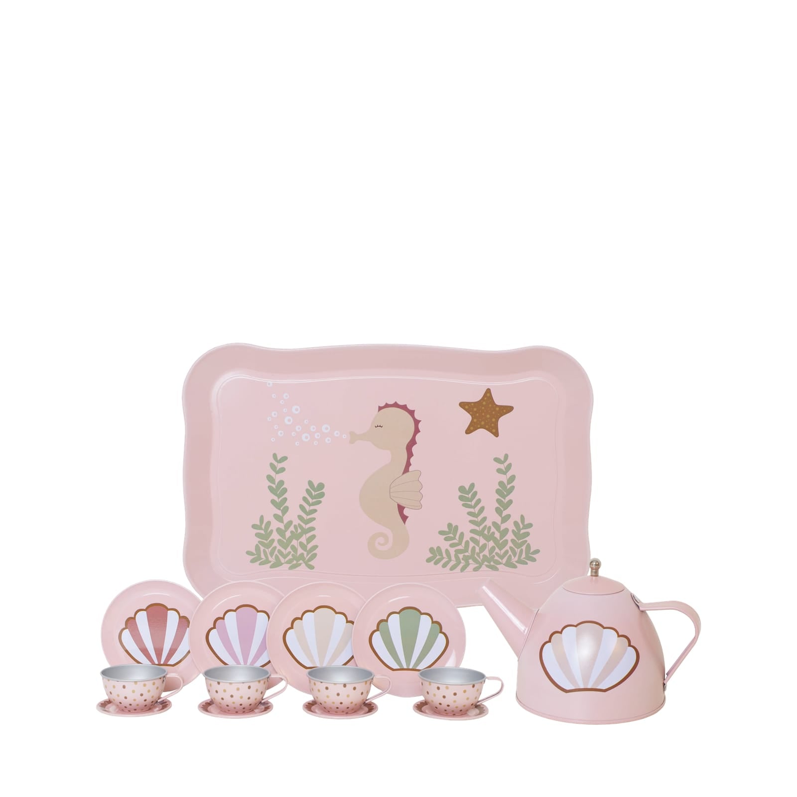 Tea Set Suitcase - Sea Horse