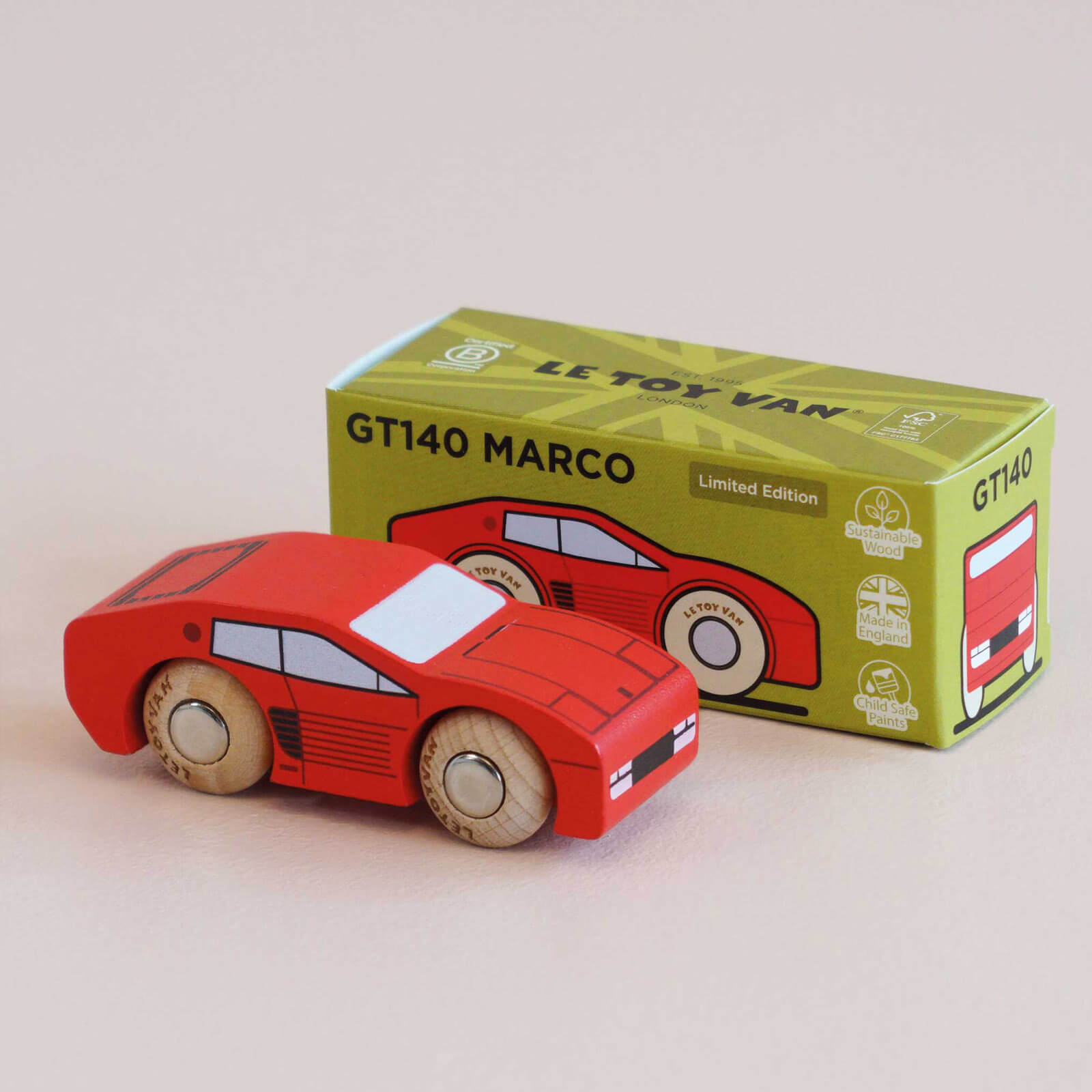 Wooden Car - GT140 Marco