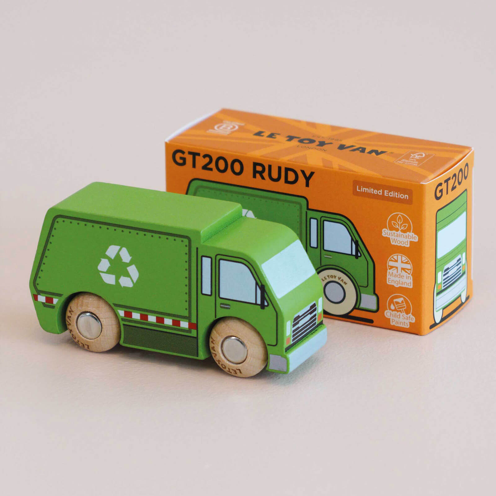 Wooden Recycling Truck - GT200 Rudy