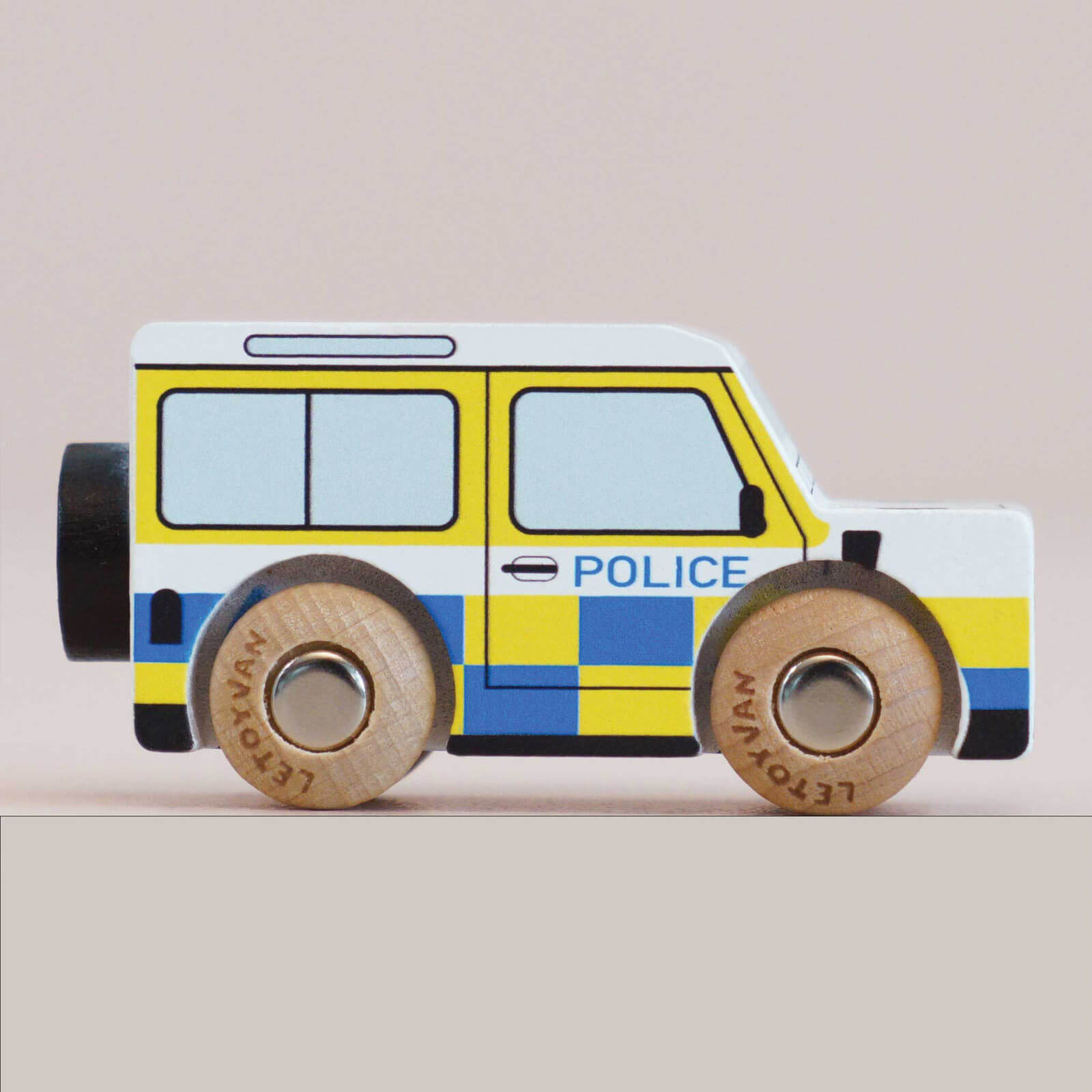 Wooden Police Van - GT250 Bobby