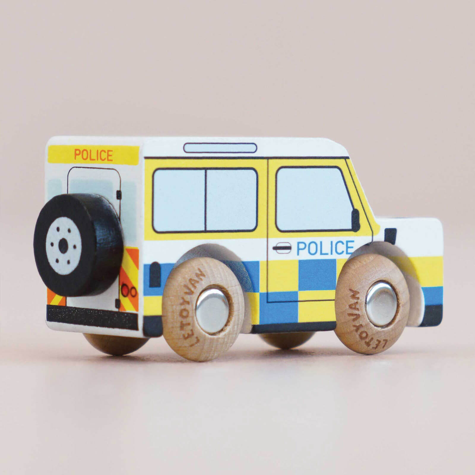 Wooden Police Van - GT250 Bobby