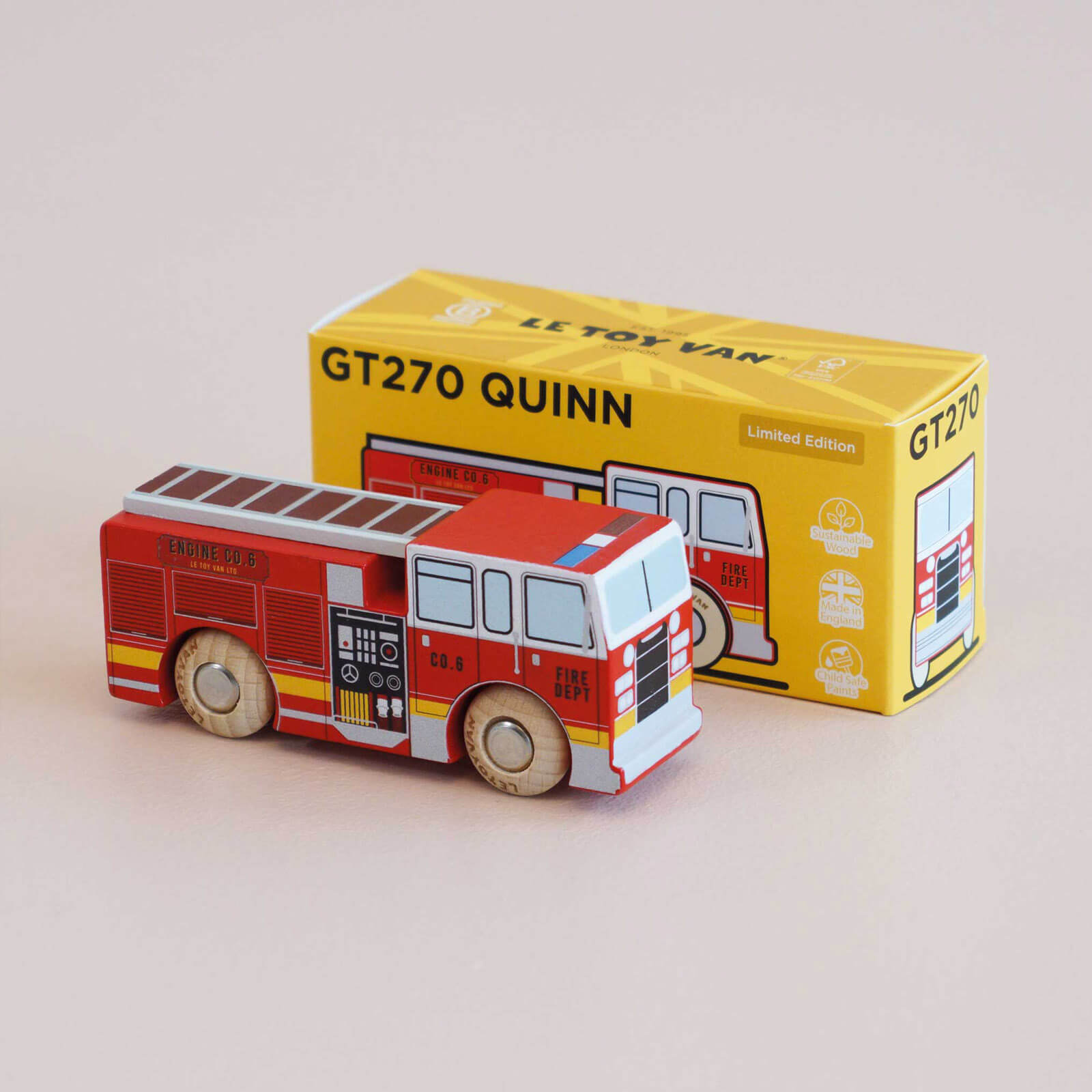 Wooden Fire Engine - GT270 Quinn