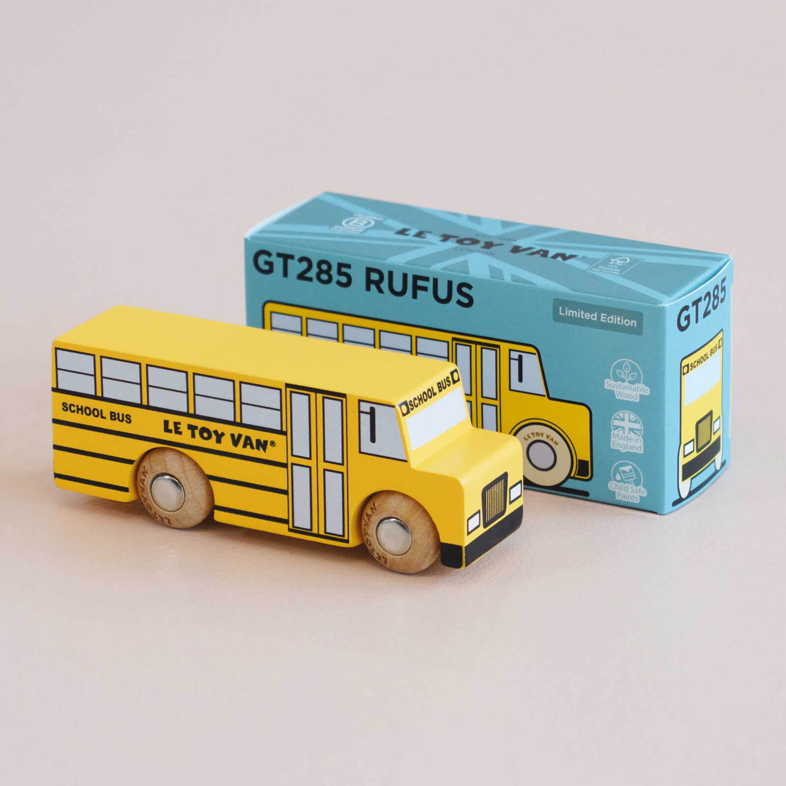 Wooden School Bus - GT285 Rufus