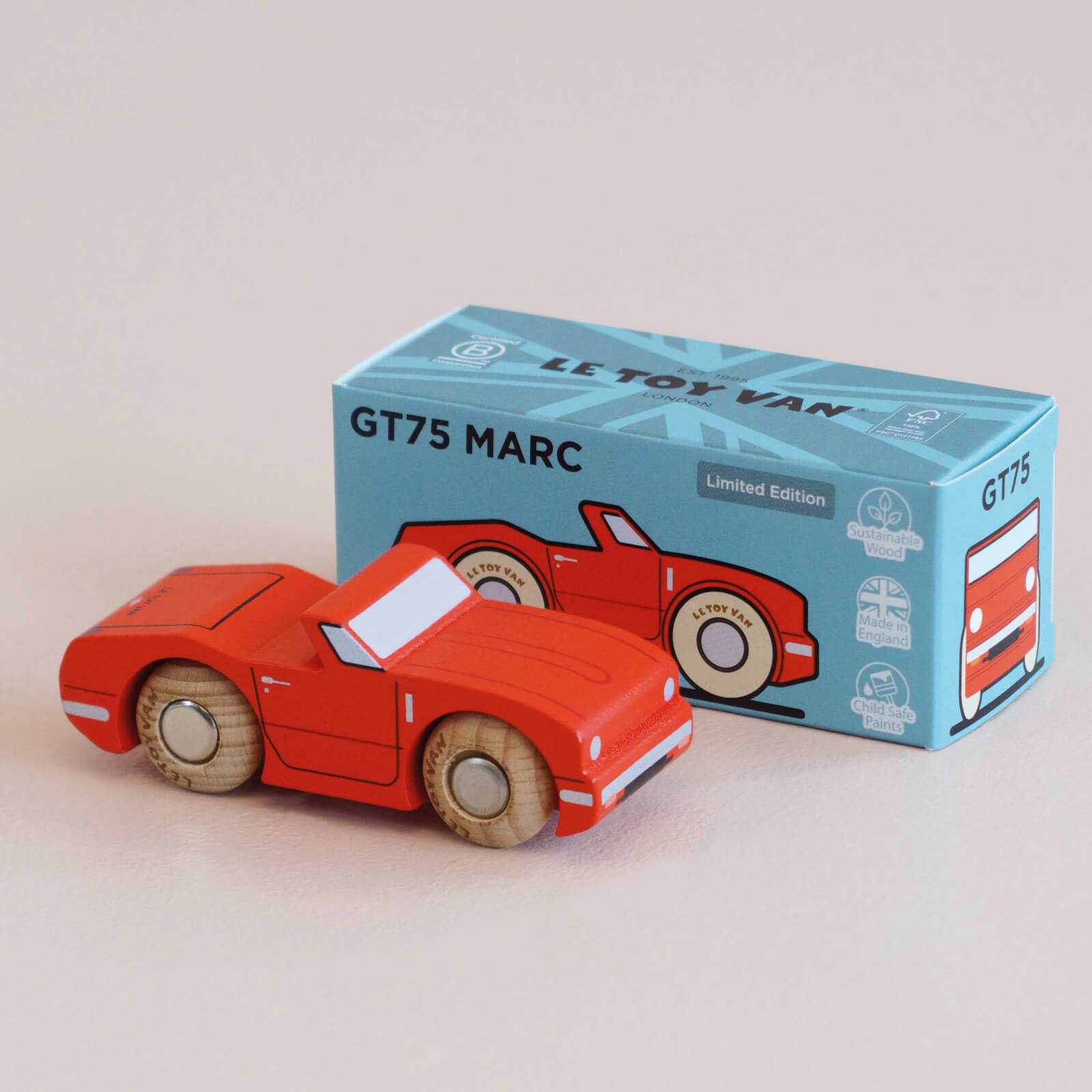 Wooden Car - GT75 Marc