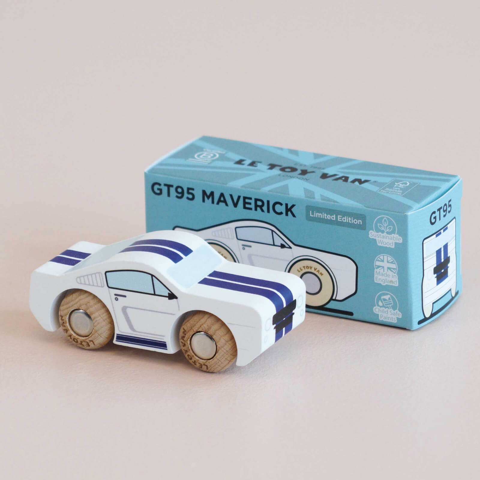 Wooden Car - GT95 Maverick