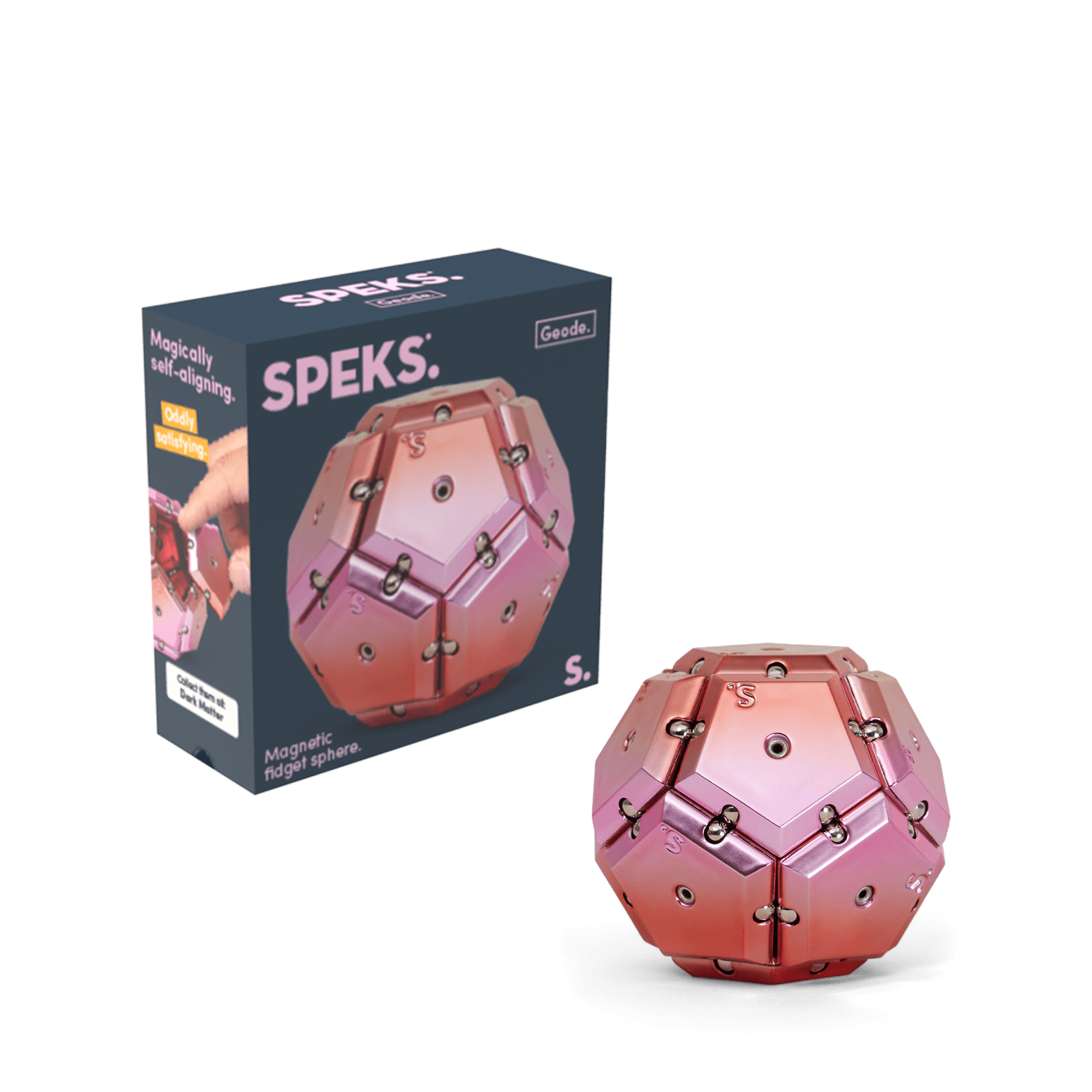 Geode Magnetic Fidget Sphere - Stellar