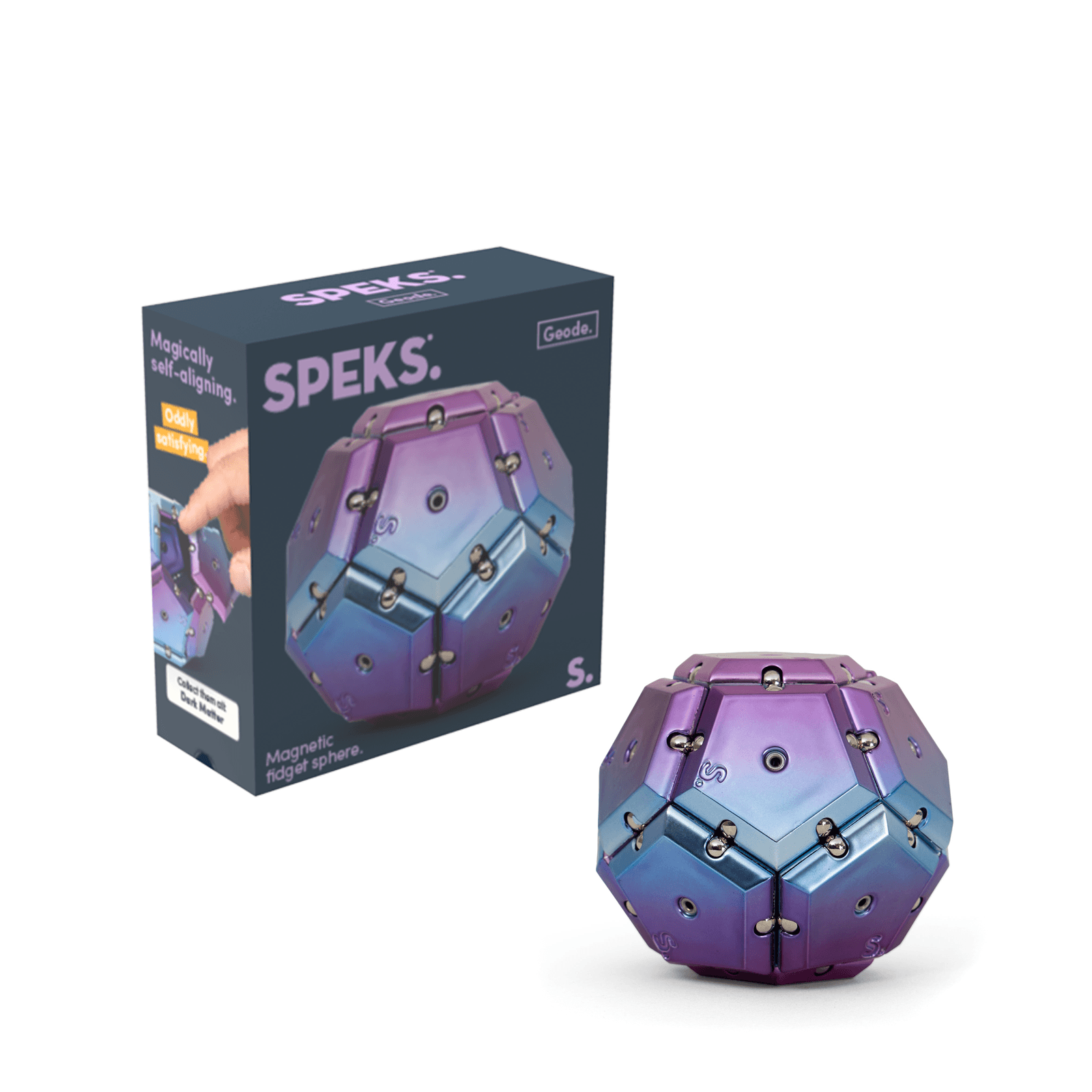 Geode Magnetic Fidget Sphere - Nova