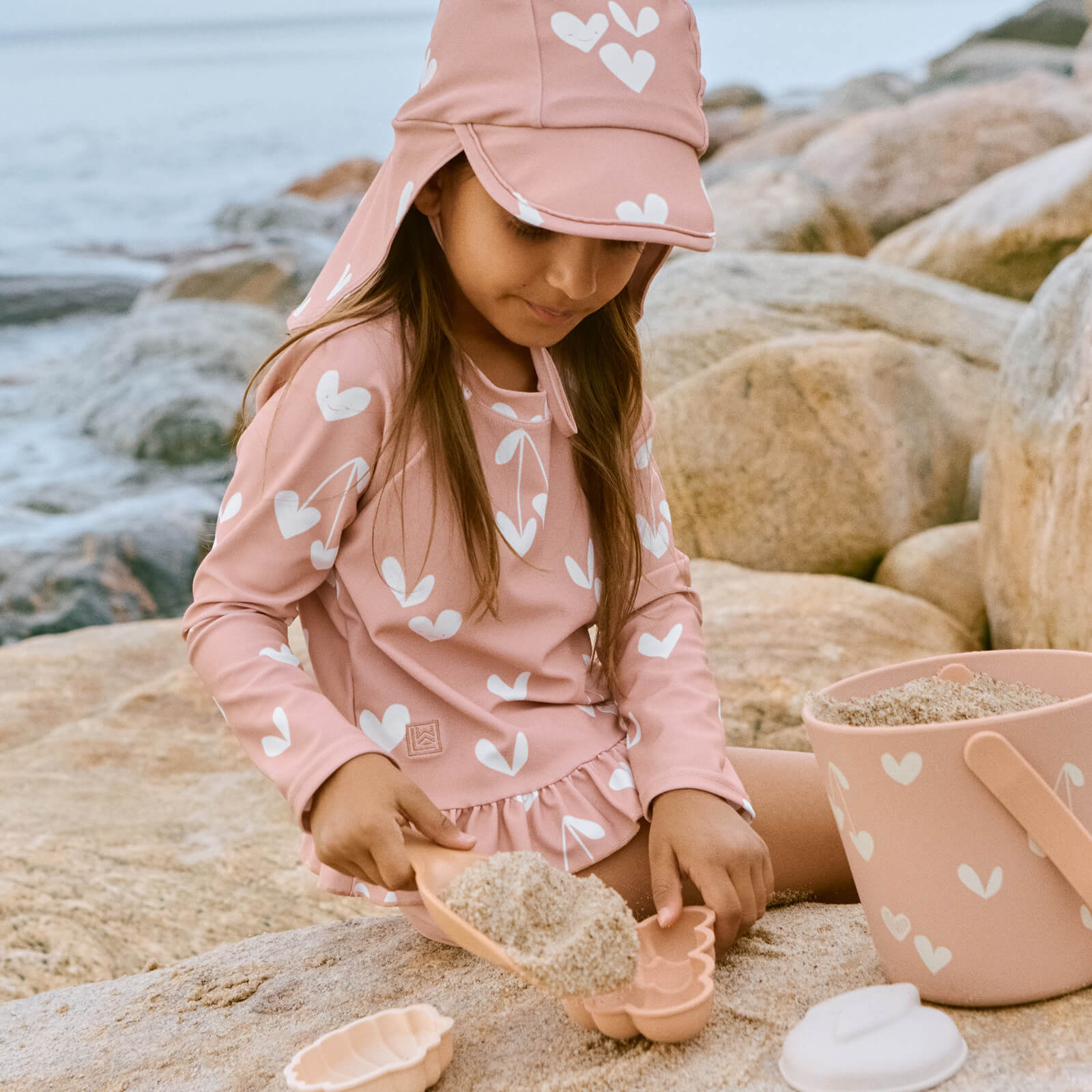 Gilma Sweethearts Beach Set - Sweethearts Pale Tuscany