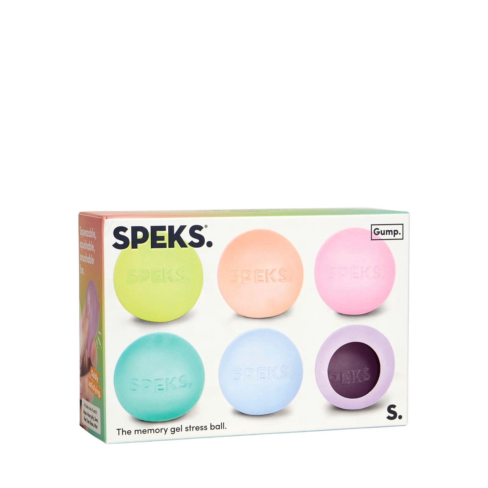Mini Gump Stress Ball - 6 Pack