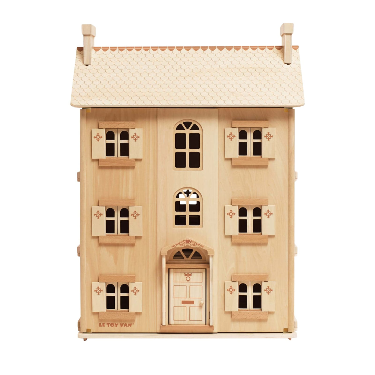 The Grand Natural Wooden Doll House