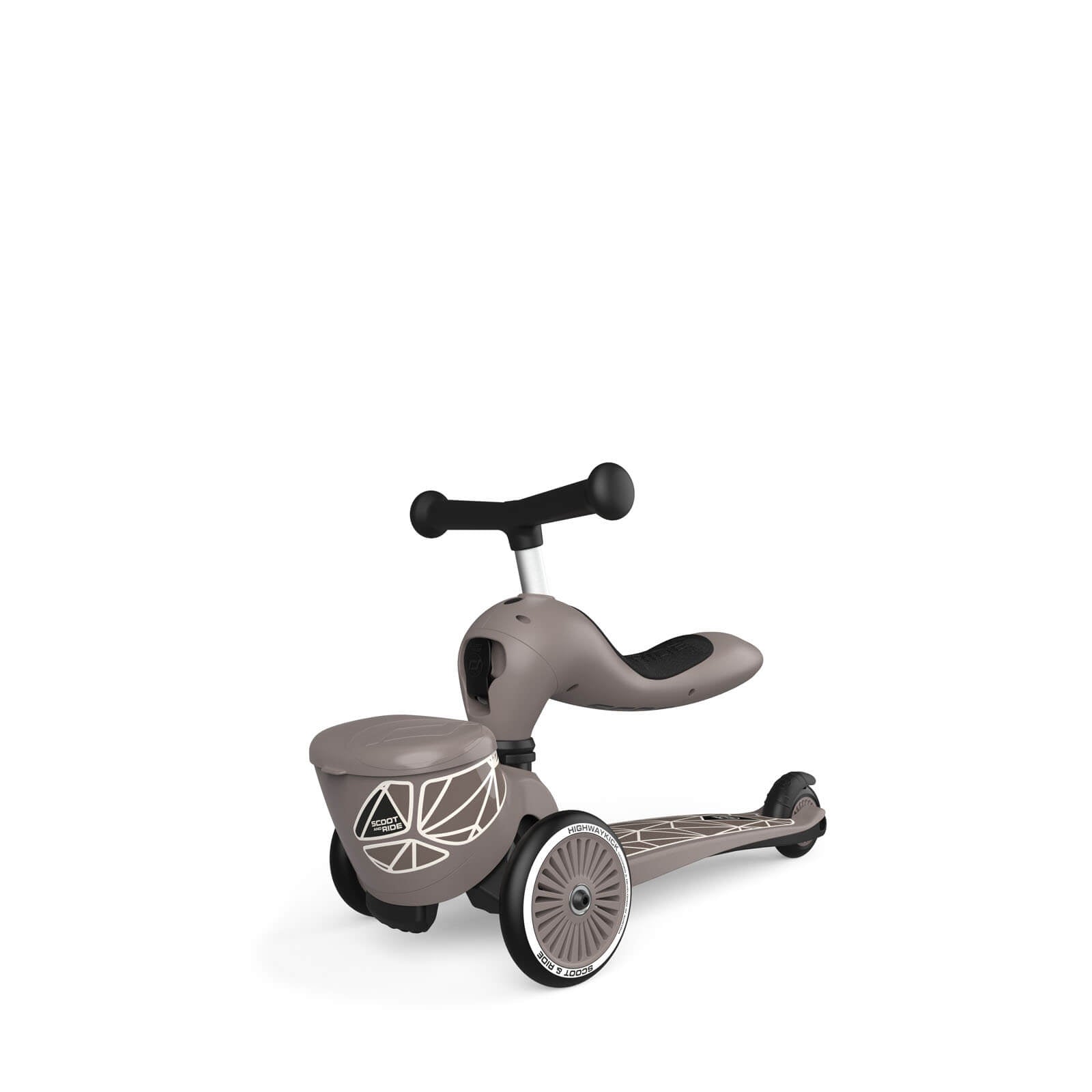 Highwaykick 1 Scooter - Brown Lines