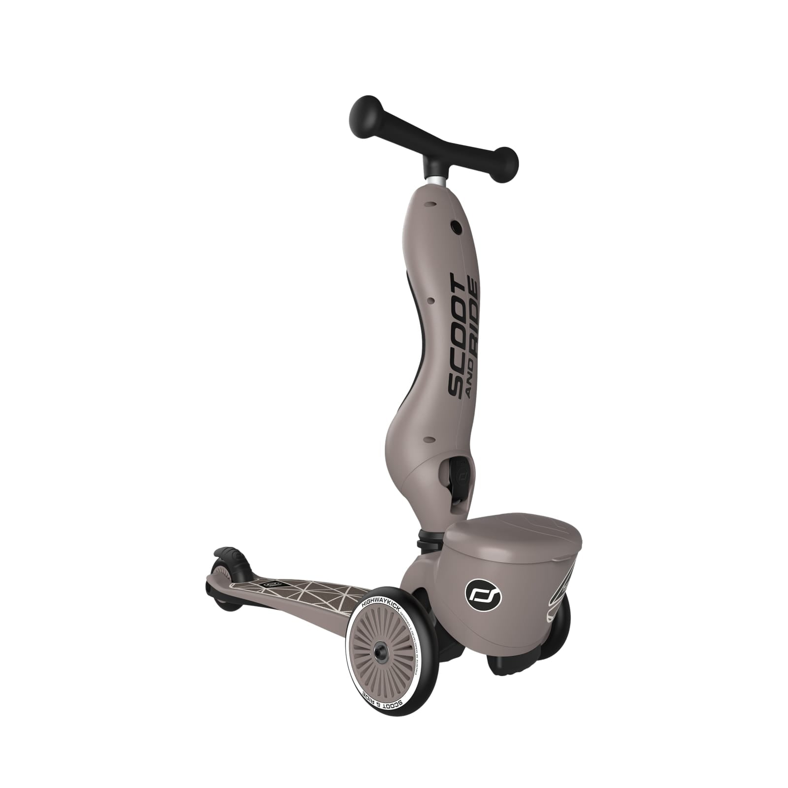 Highwaykick 1 Scooter - Brown Lines