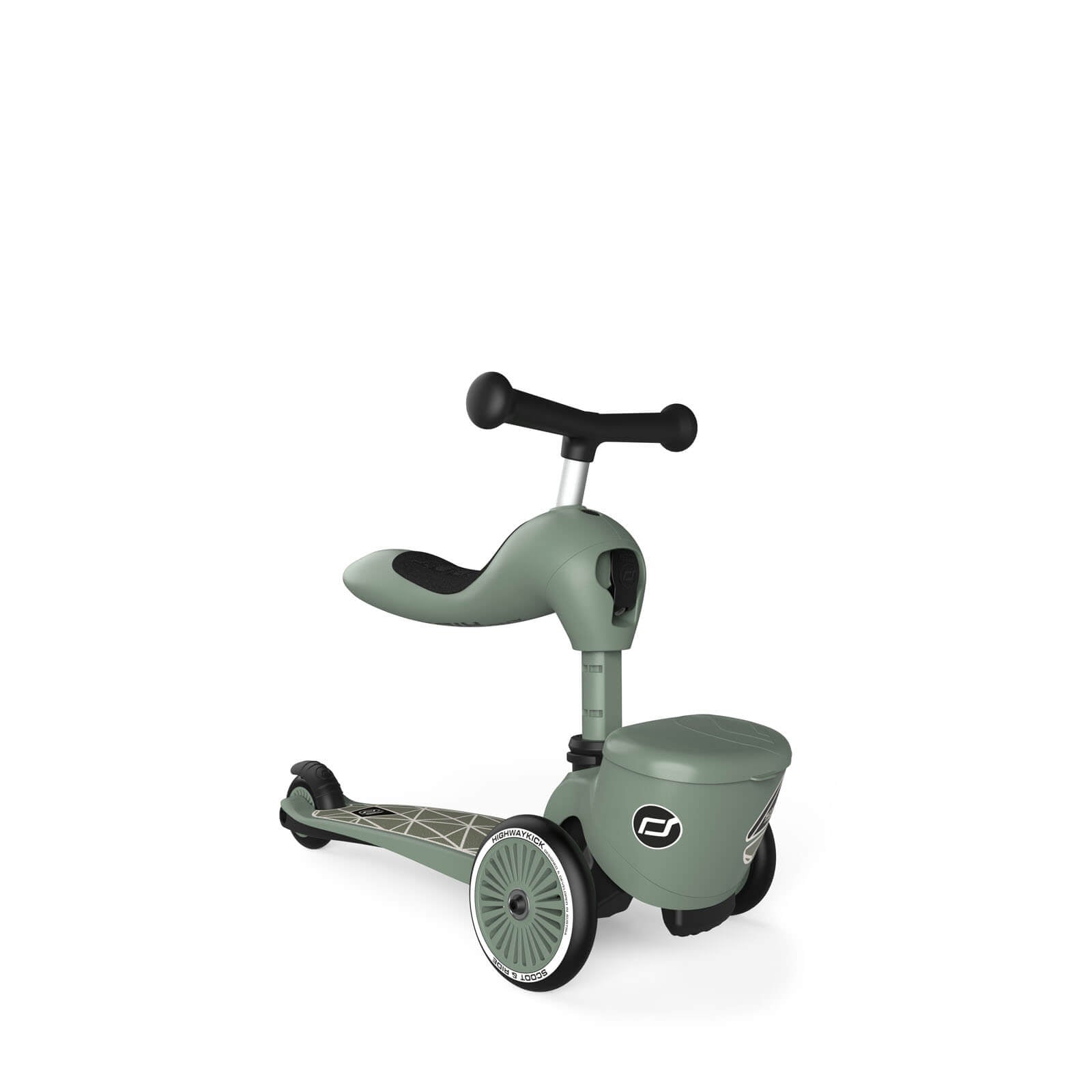 Highwaykick 1 Scooter - Green Lines