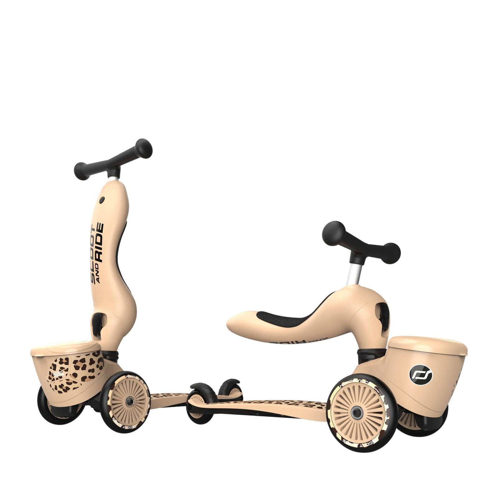 Highwaykick 1 Scooter - Leopard