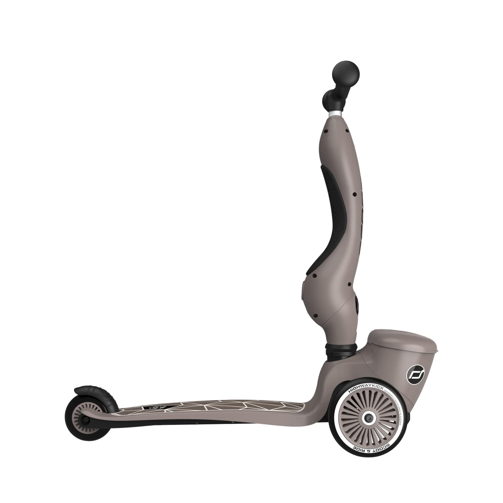 Highwaykick 1 Scooter - Brown Lines