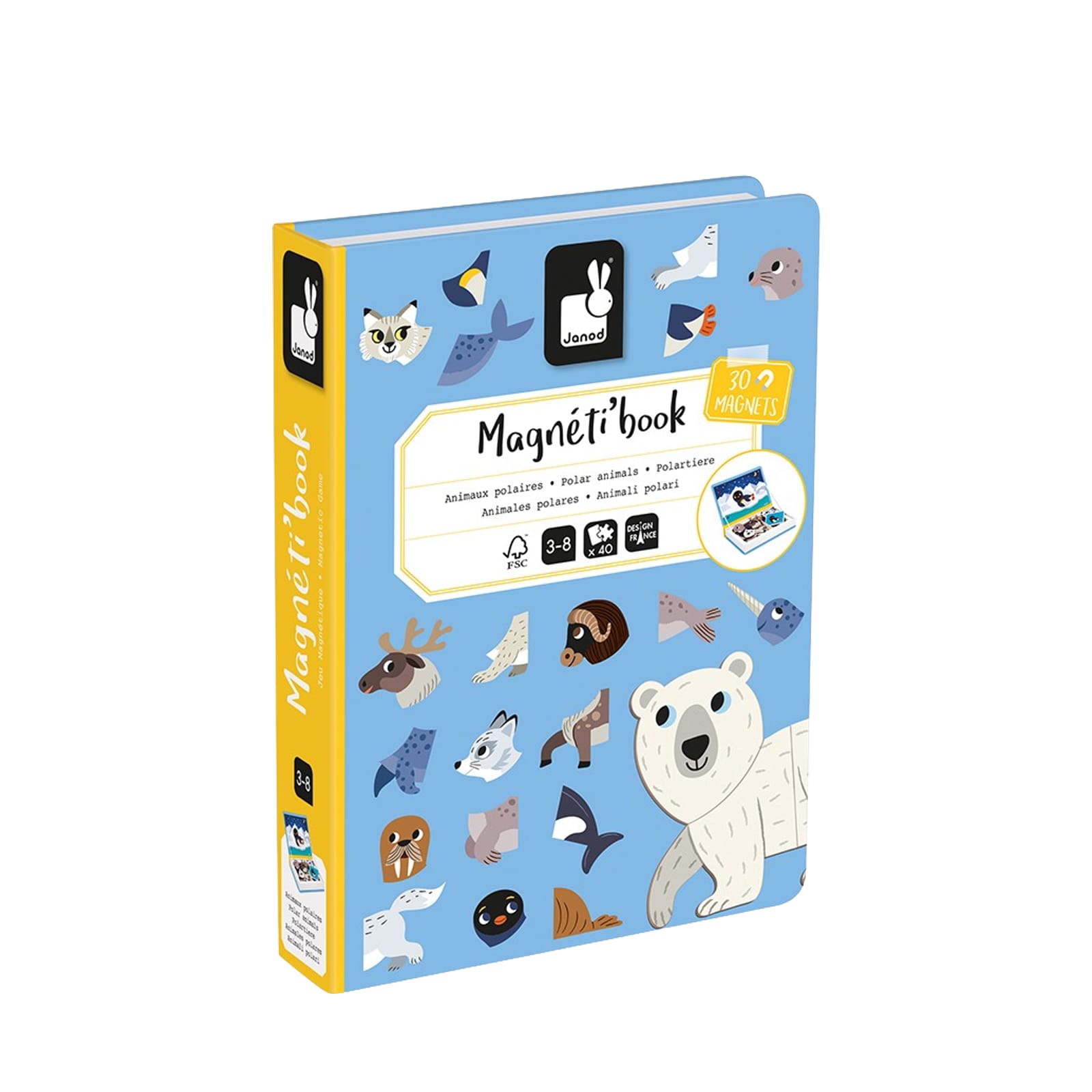 Magnetic Book - Polar Animals