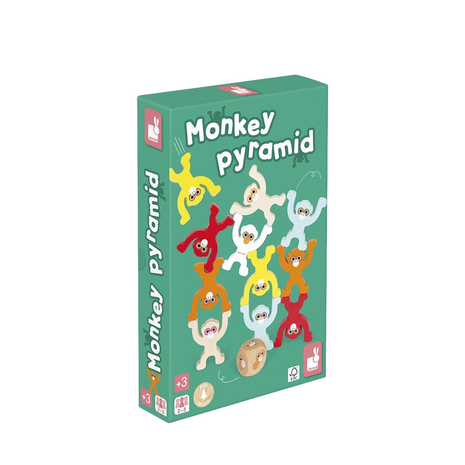 Stacking Monkey Pyramid