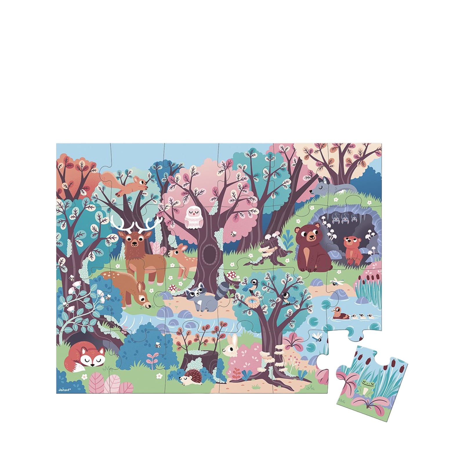 Magic Puzzle The Forest - 24 Pieces