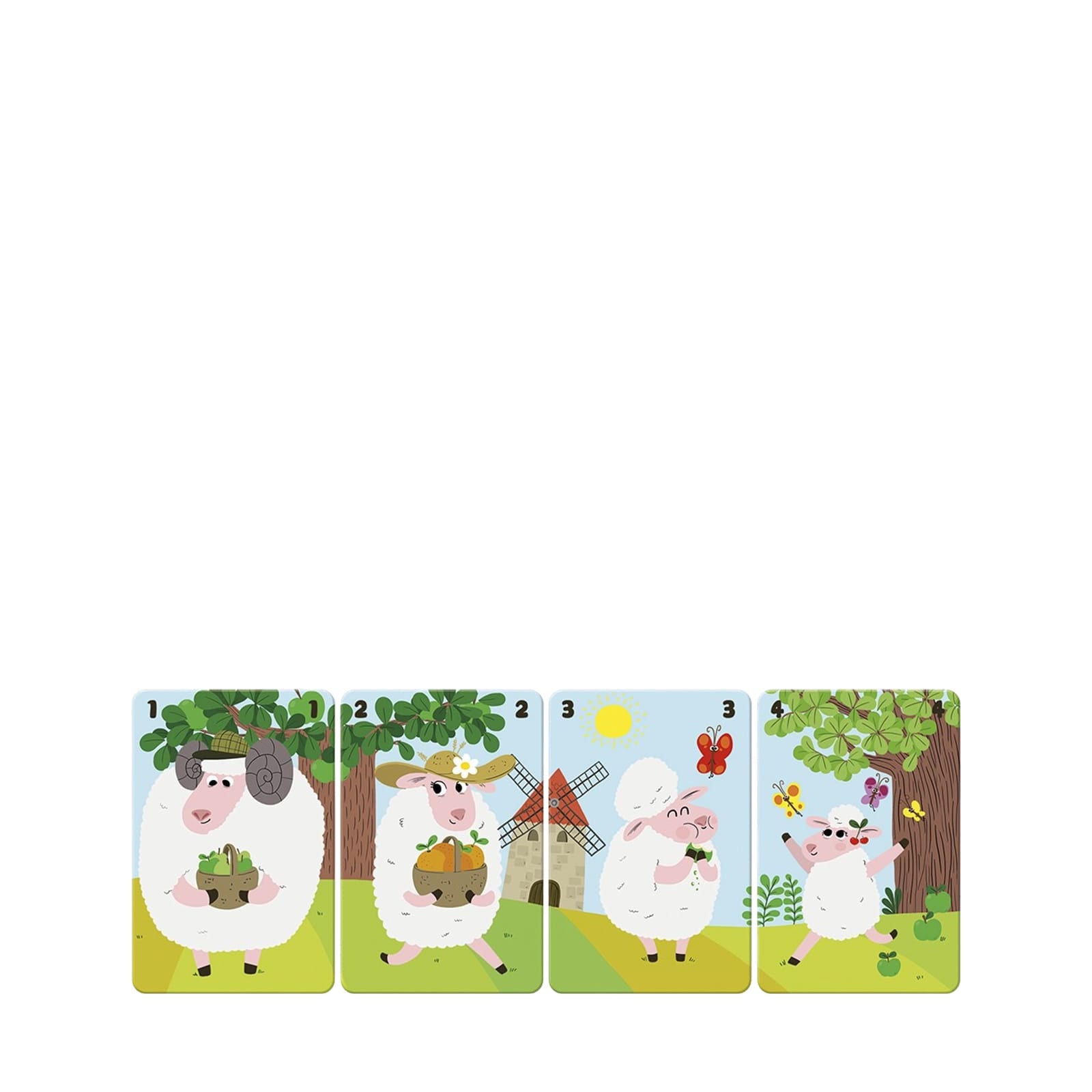 Family Farm Matching Cards