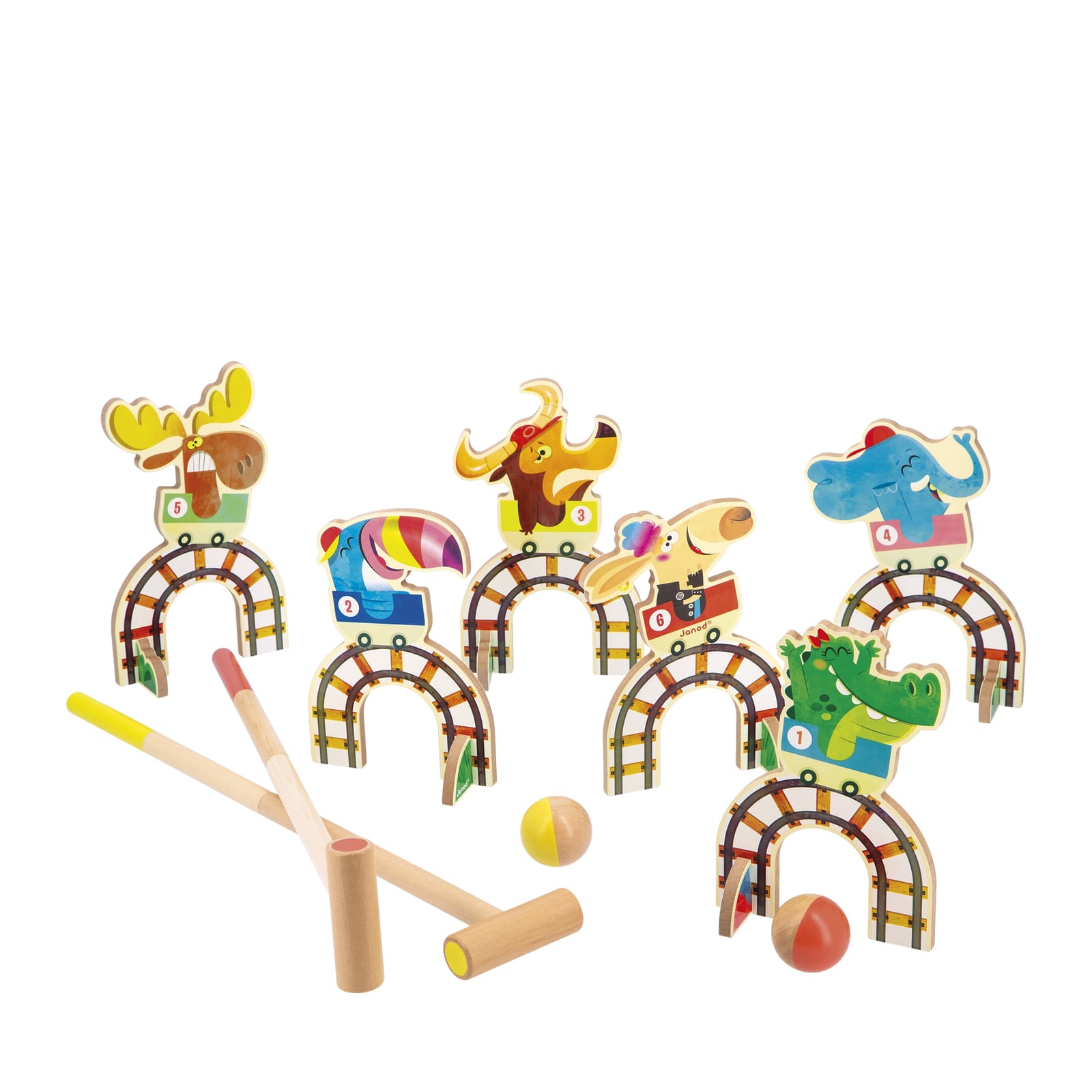 Rollercoaster Croquet Set