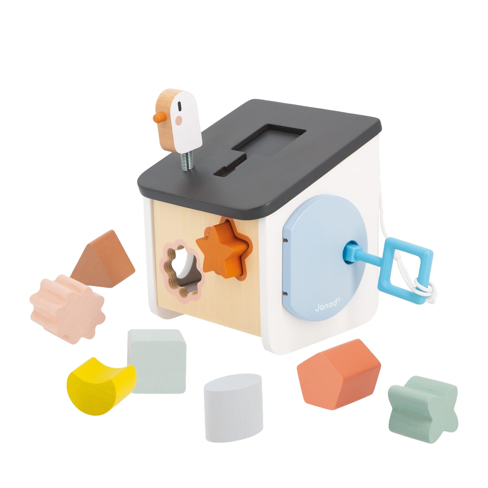 Bird House Shape Sorter - Sweet Cocoon