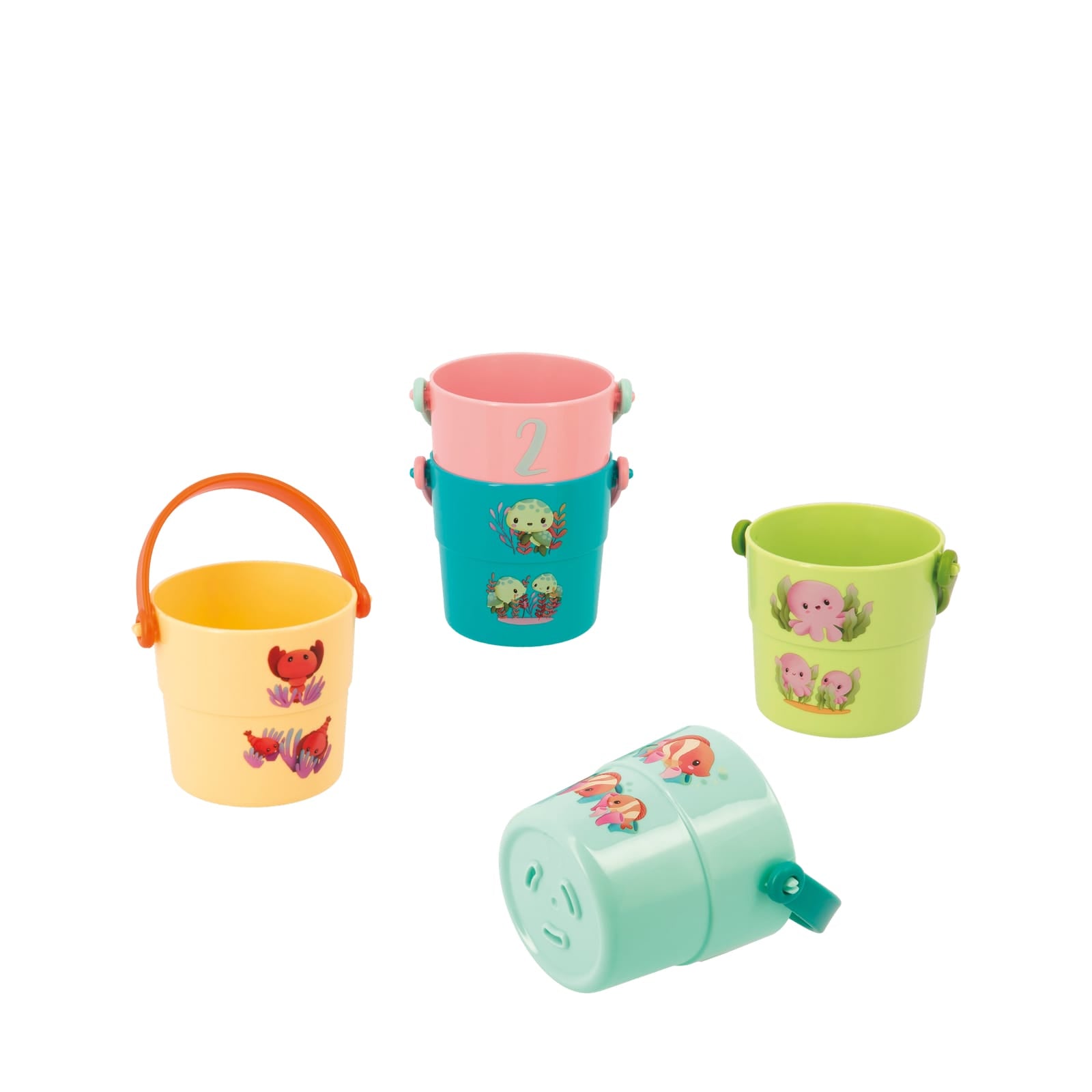 Bath Buckets - Sea Creatures