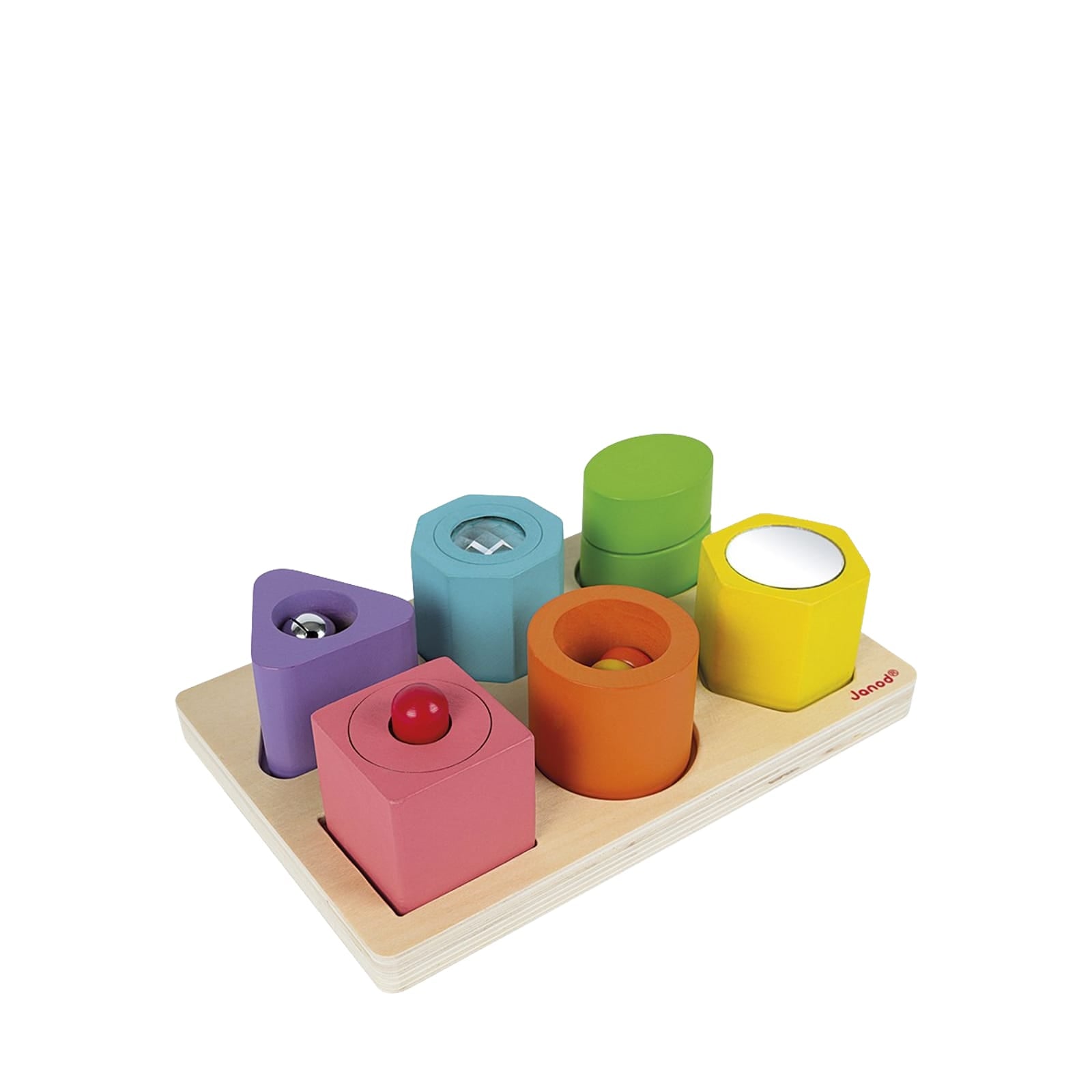 Shapes and Sounds 6 Block Puzzle