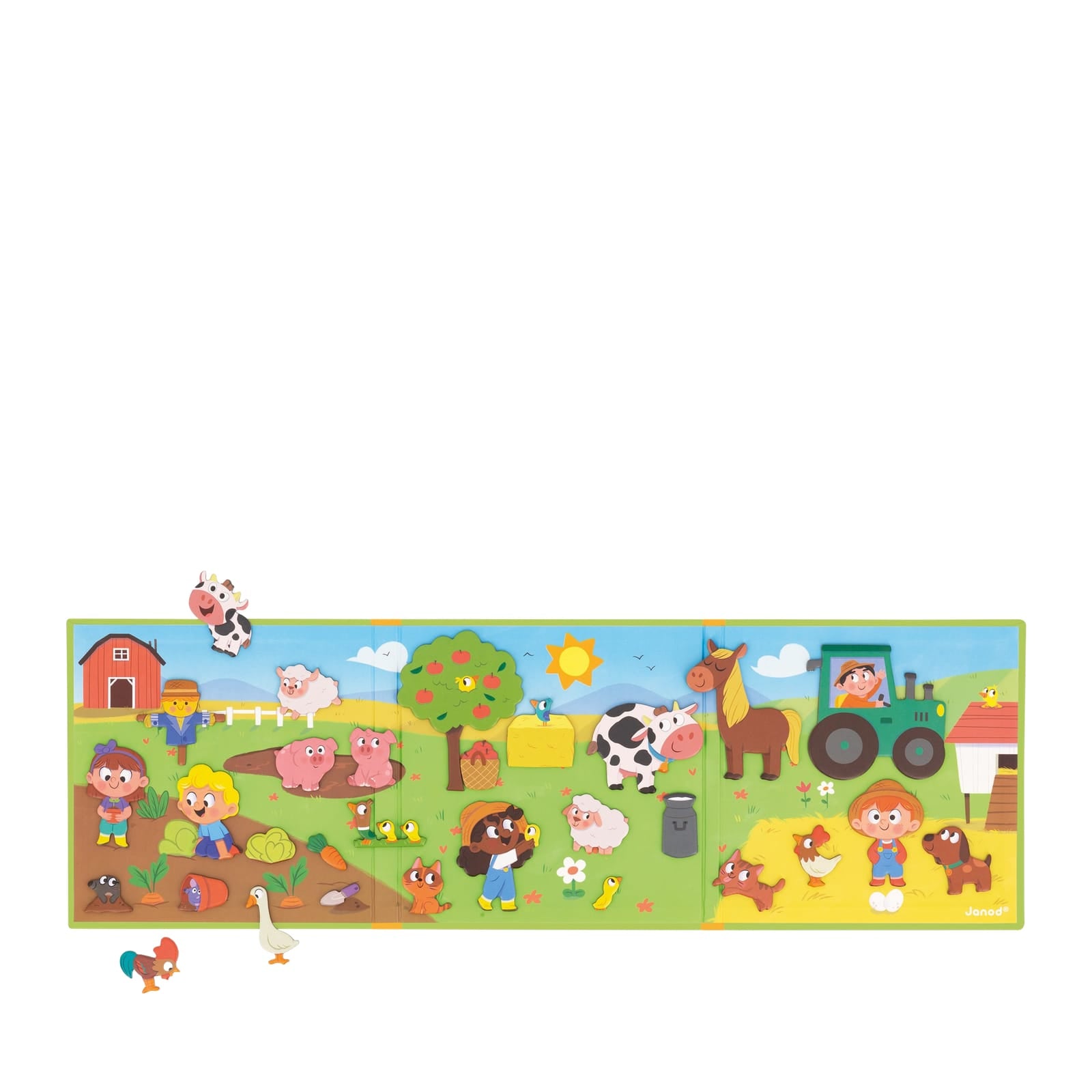 Magnetic Story Board Book - The Farm