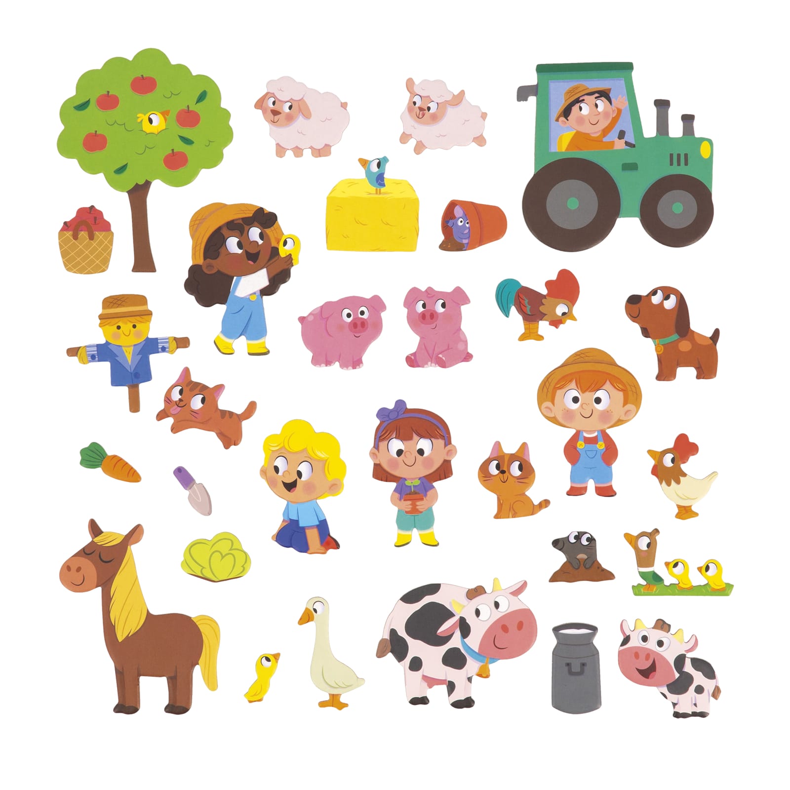 Magnetic Story Board Book - The Farm