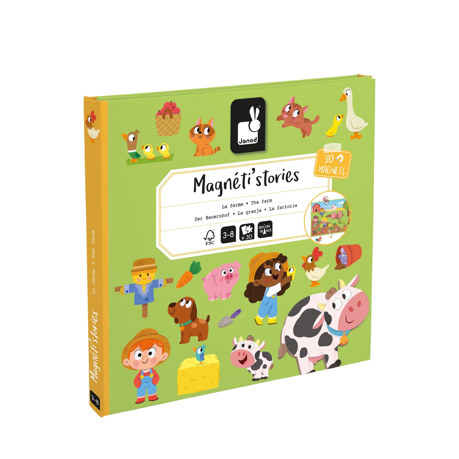 Magnetic Story Board Book - The Farm