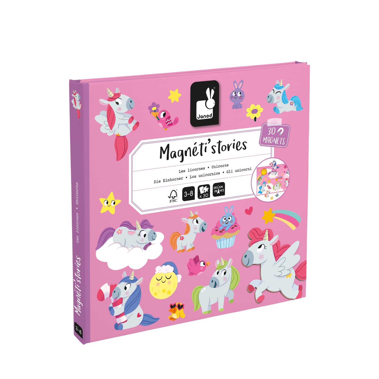 Magnetic Story Board Book - Unicorns