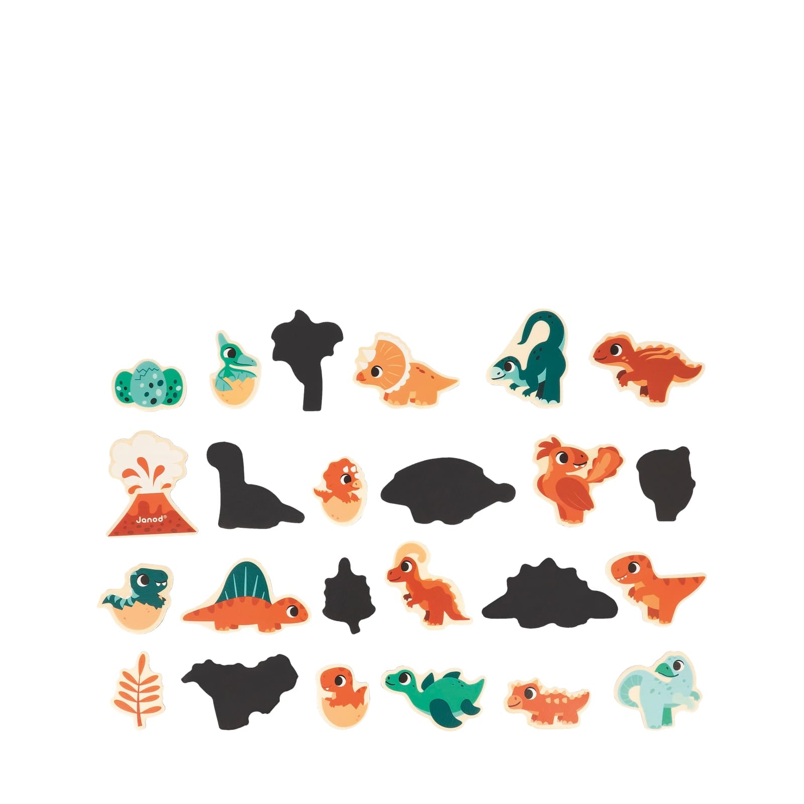 Dino Magnets 24 Pieces