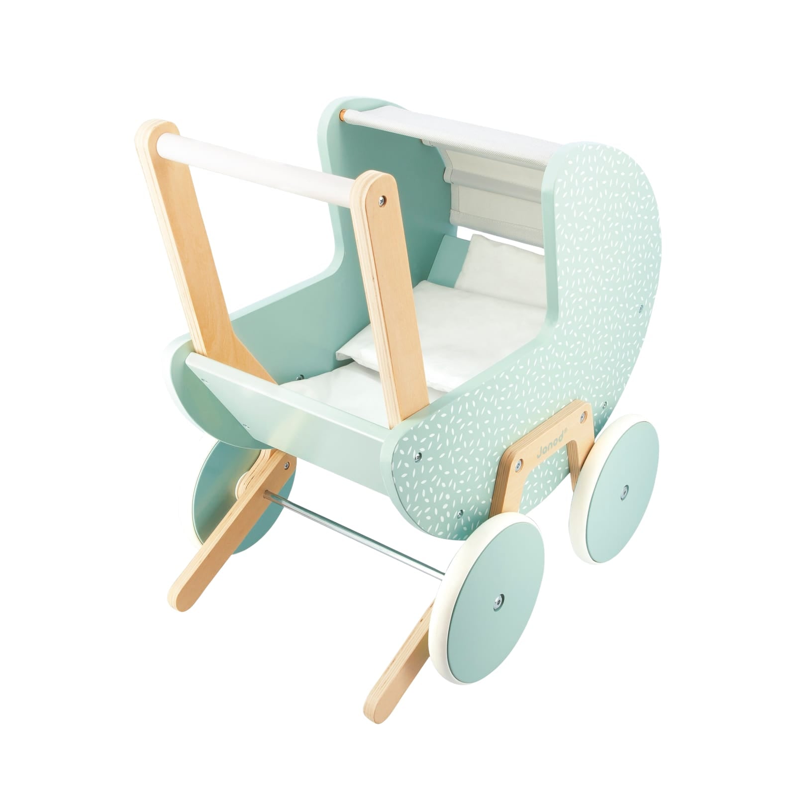 Play Dolls Pram - Green