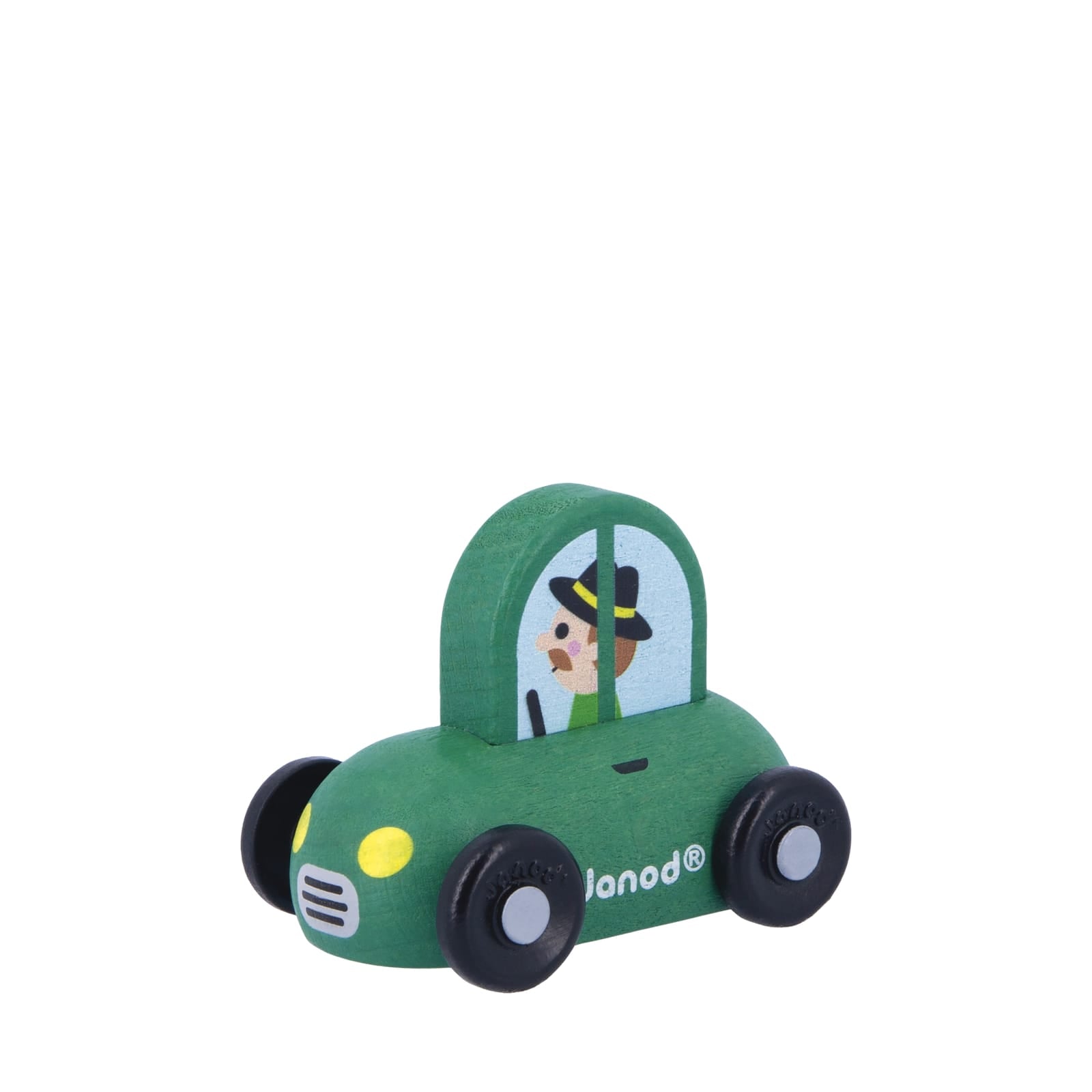 Push Along Green Car