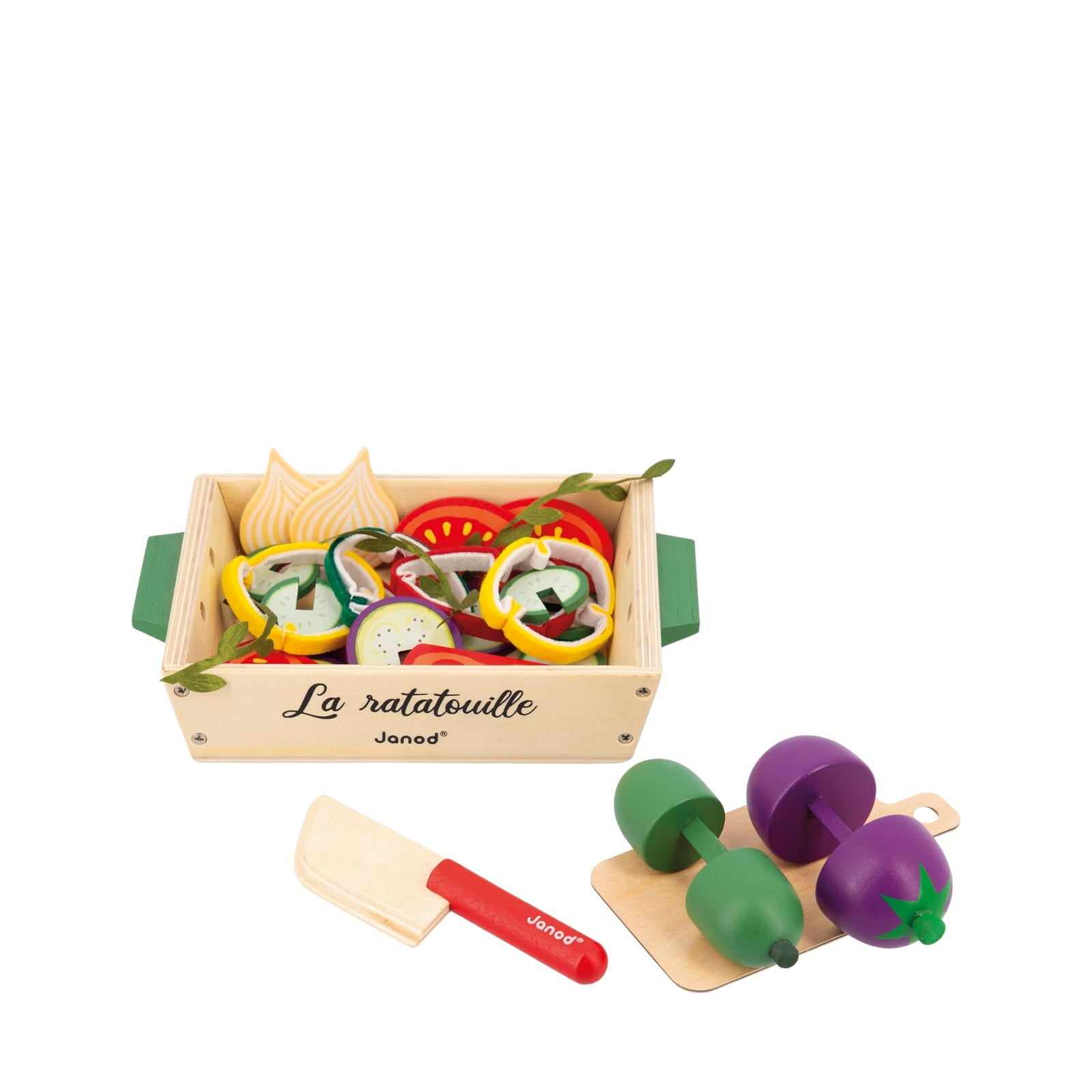 Ratatouille Cutting Vegetable Set